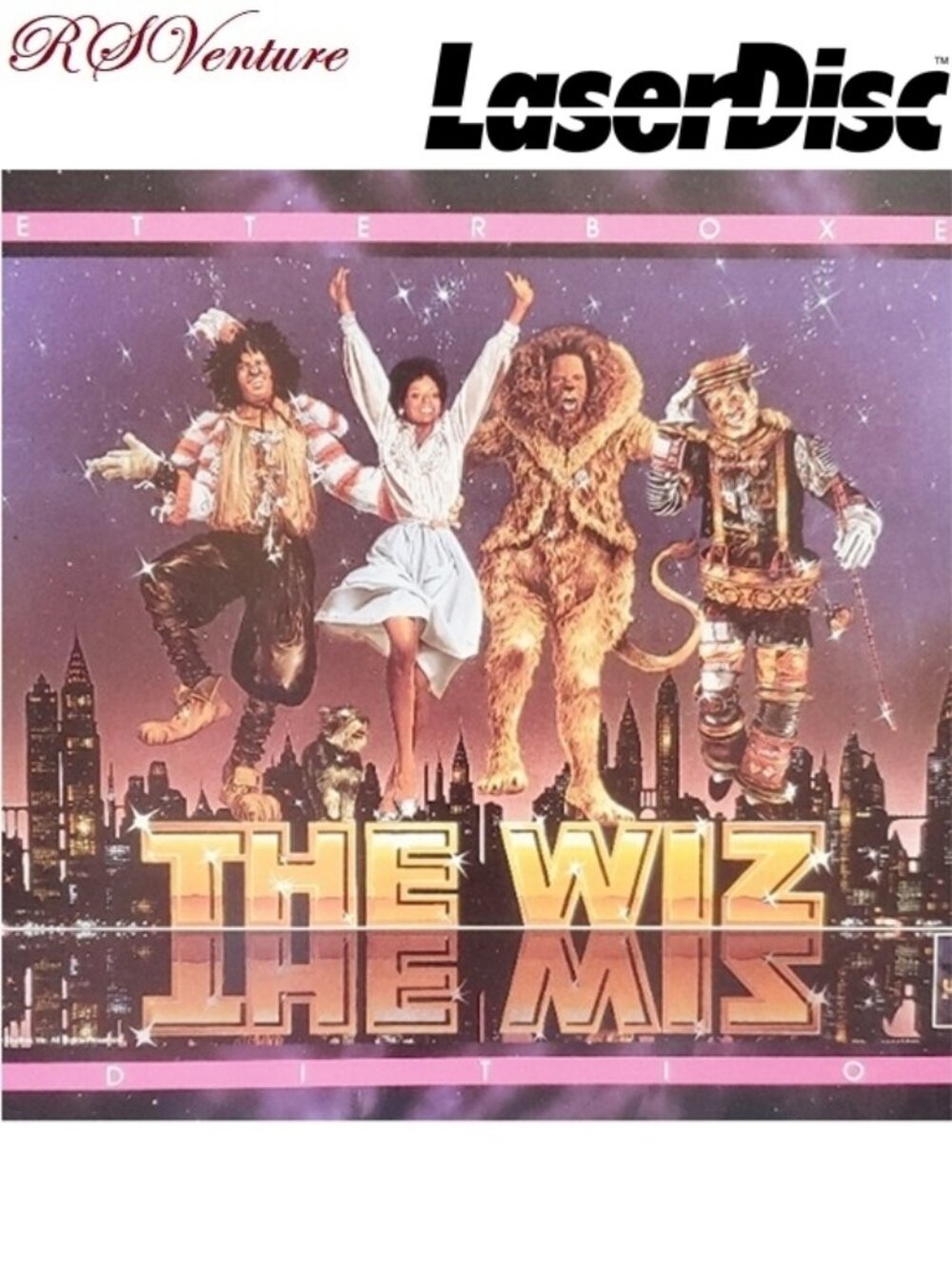 LaserDisc Film "THE WIZ"
